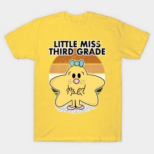 Little Miss Third Grade T-Shirt